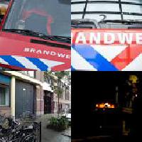 Ontruiming na brand in studentencomplex in Rotterdam