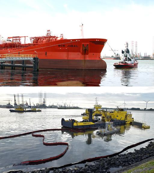 \Havenbedrijf Rotterdam moet oevers vervangen na olielek\